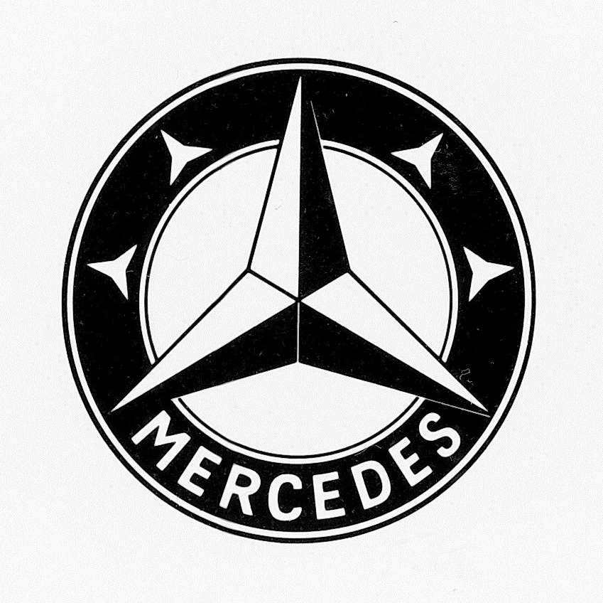 mercedes stella a 3 punte logo storia