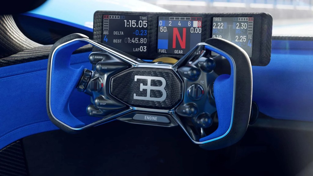 Bugatti Bolide interni