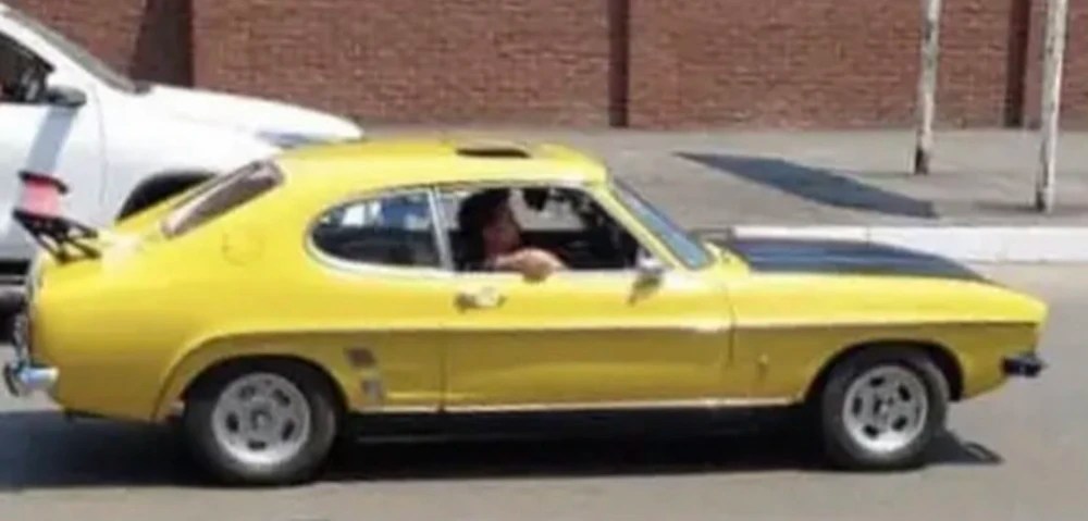 Ford Capri di Richard Hammond Grand Tour Zimbabwe