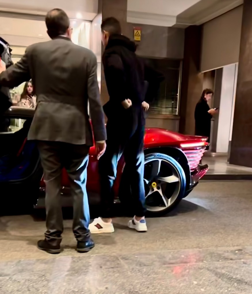 Cristiano Ronaldo Ferrari Daytona Sp3