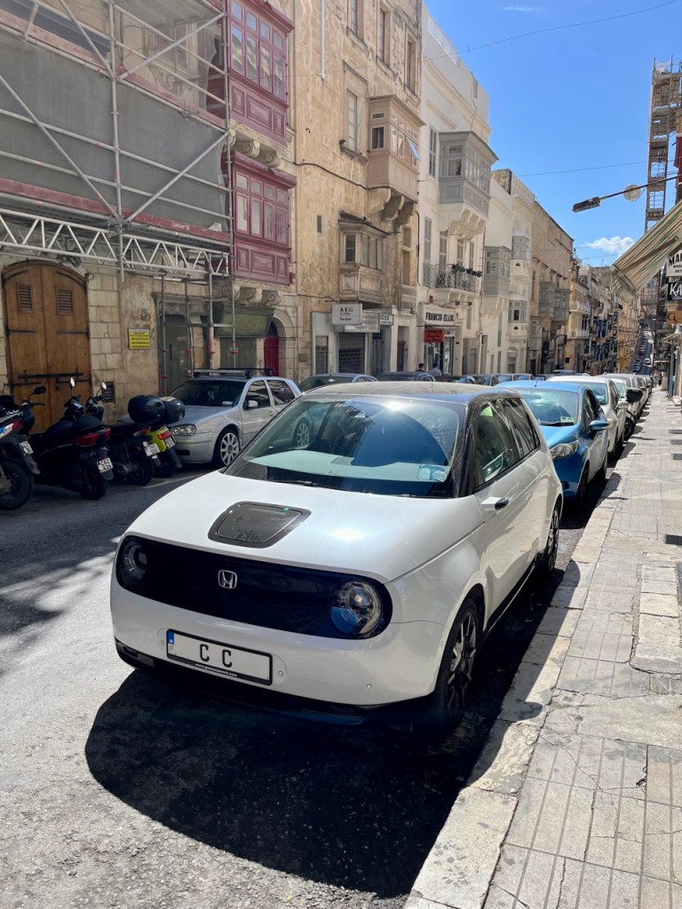 Honda E a Malta