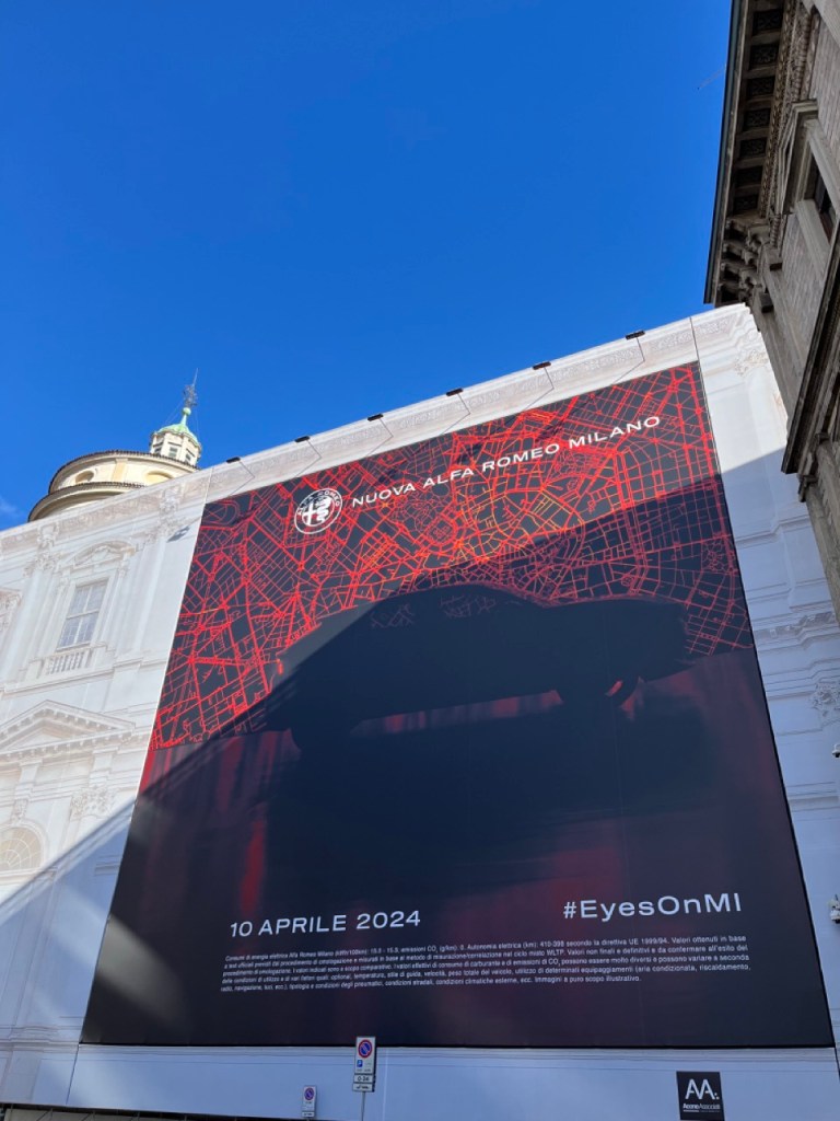 Alfa Romeo Milano poster