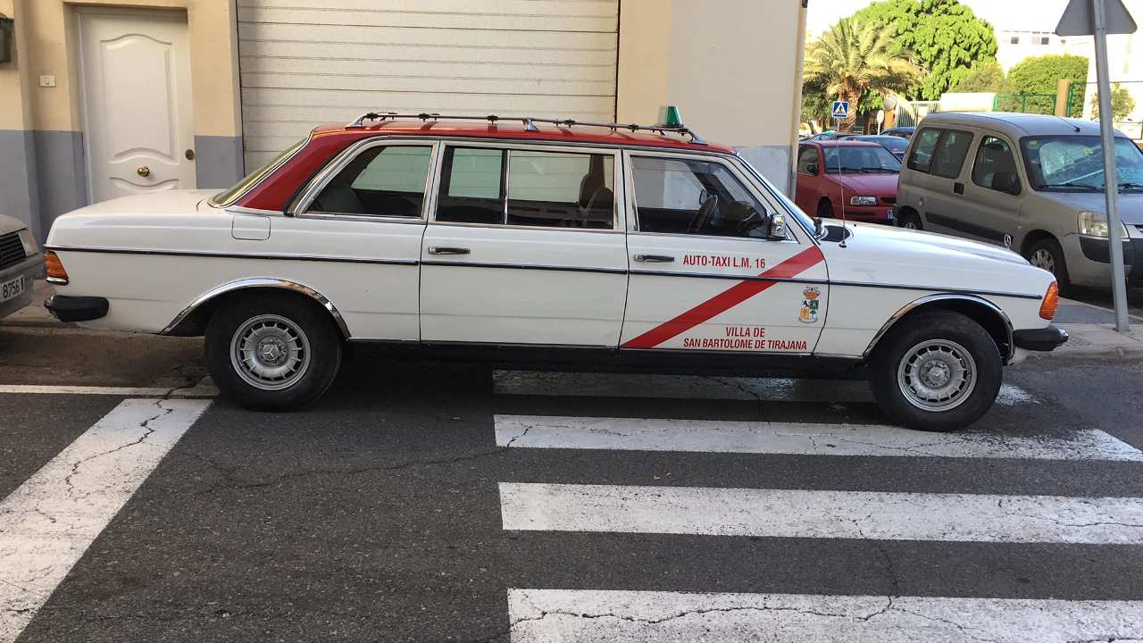 Taxi Mercedes Gran Canaria 7 milioni