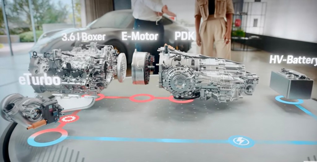 Porsche 911 GTS ibrida