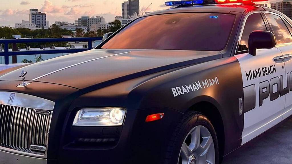 Miami Police Rolls-Royce