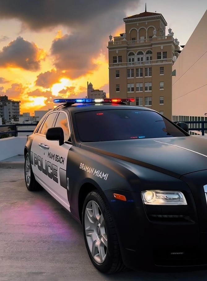 Miami Police Rolls-Royce