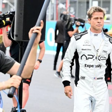 Brad Pitt F1 film