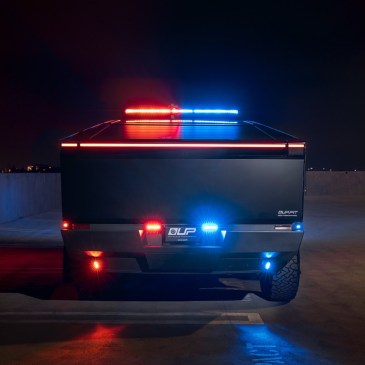 Cybertruck polizia
