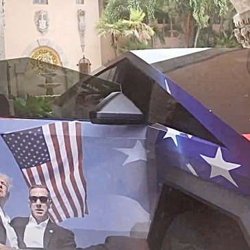 Donald Trump Cybertruck