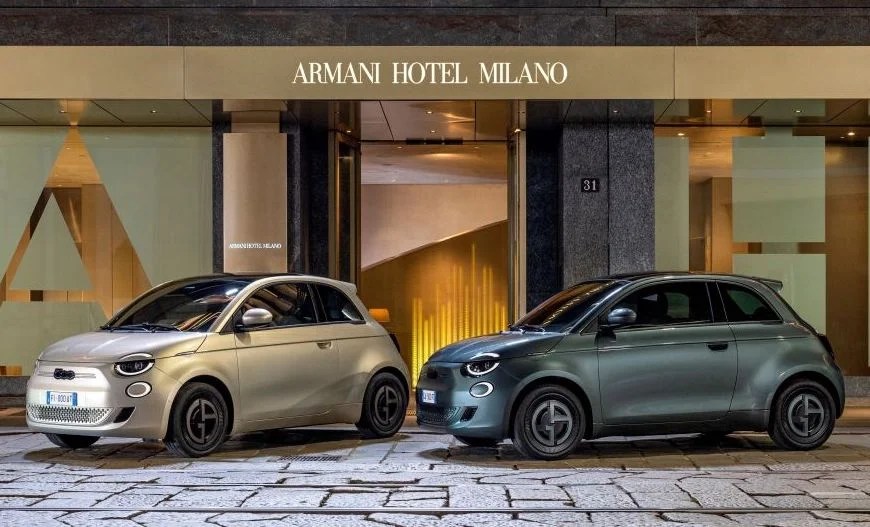 Fiat 500e Armani