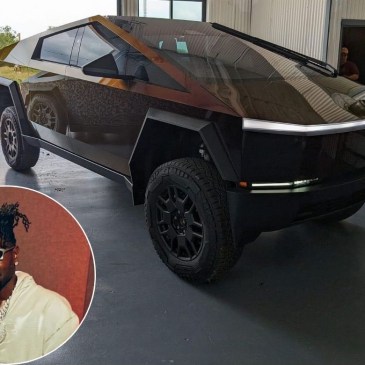 Antonio Brown Cybertruck