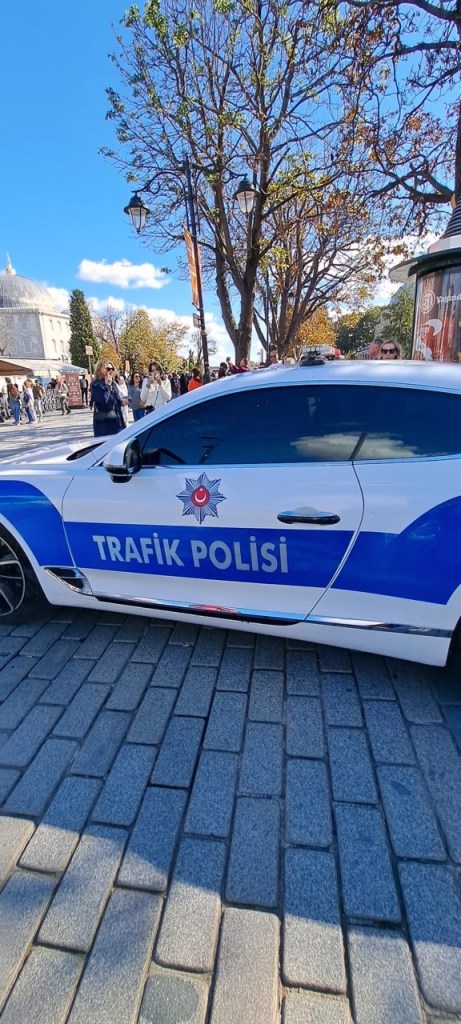 Bentley polizia turca