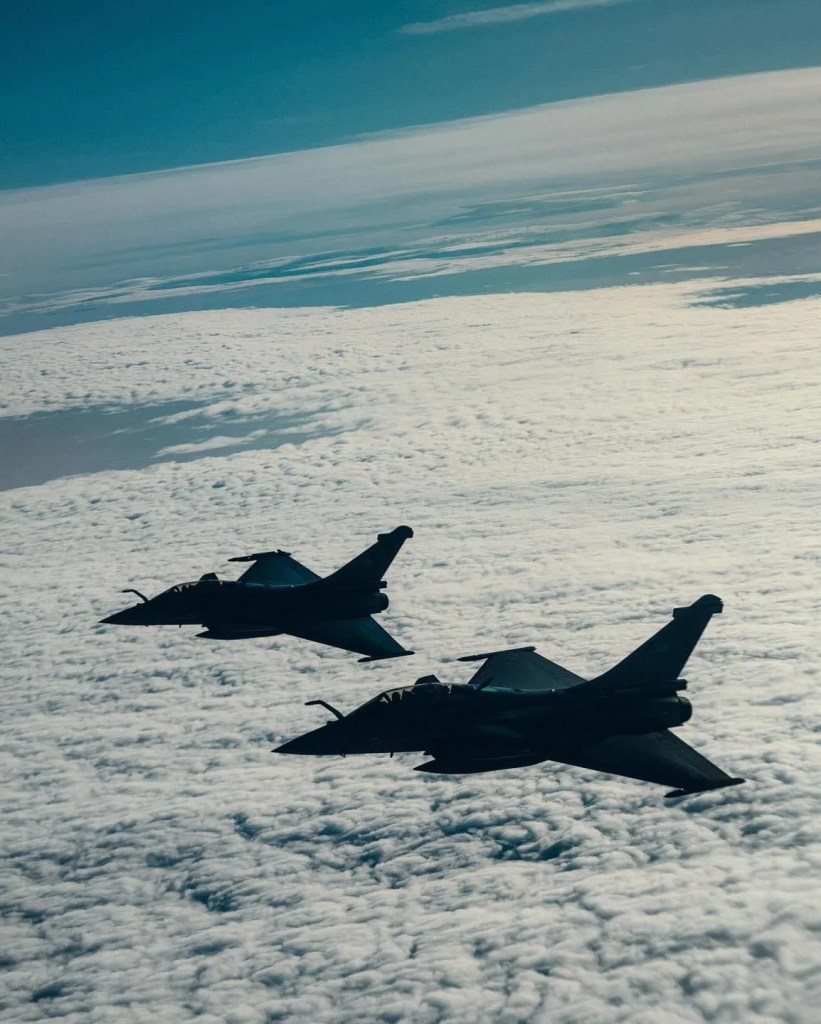 Charles Leclerc Dassault Rafale aereo