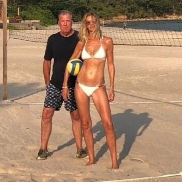 Jeremy Clarkson e Lisa Hogan