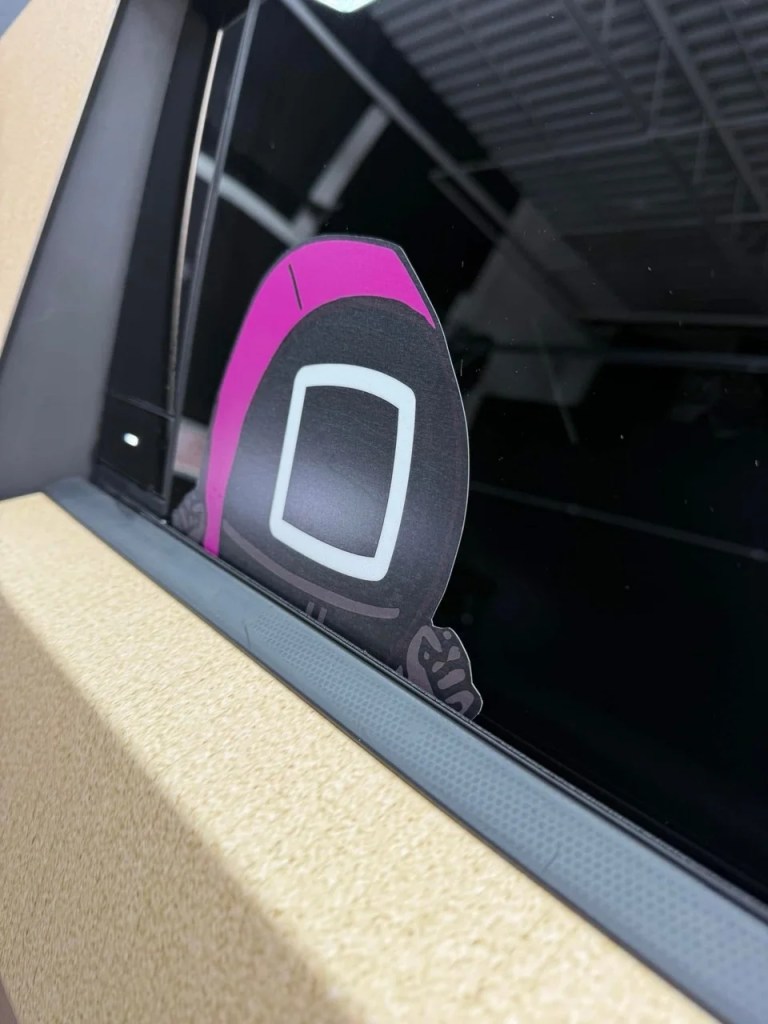Tesla Cybertruck Squid Game