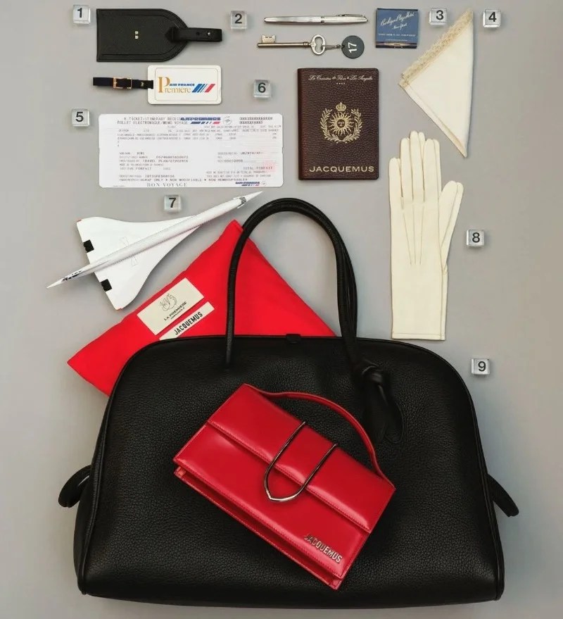 Air France La Première prima classe Jacquemus pigiama