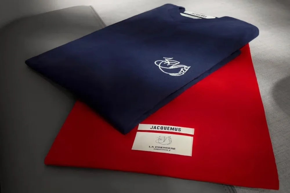 Air France La Première prima classe Jacquemus pigiama