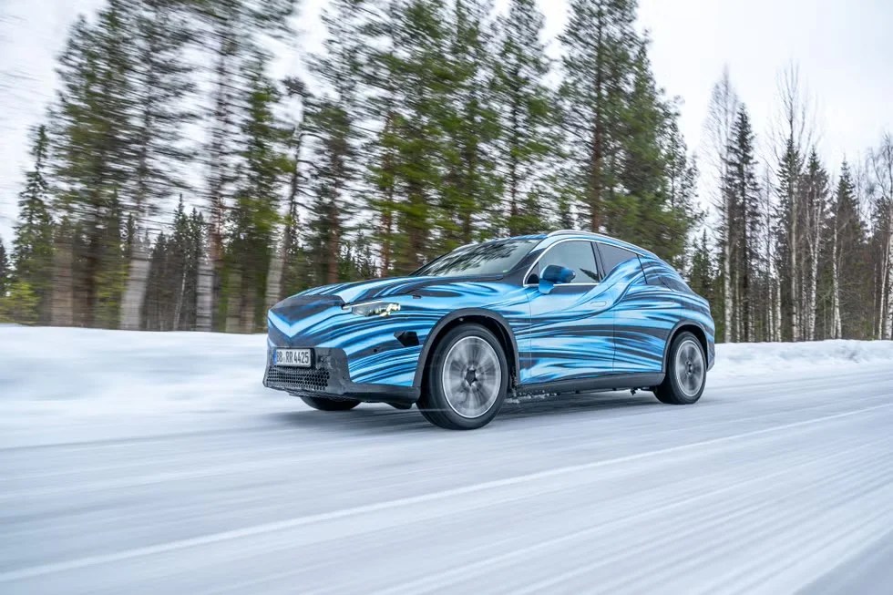 Mercedes GLC test invernali svezia