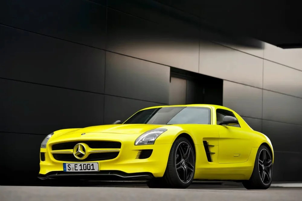 Mercedes SLS elettrica 