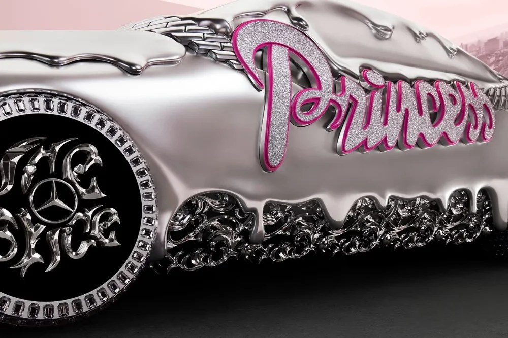 Ice Spicess Princess Mercedes CLA personalizzata
