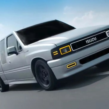 Isuzu Dragonmax restomod salone bangkok