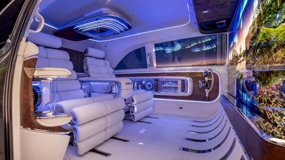 Mercedes Vision V concept van di lusso