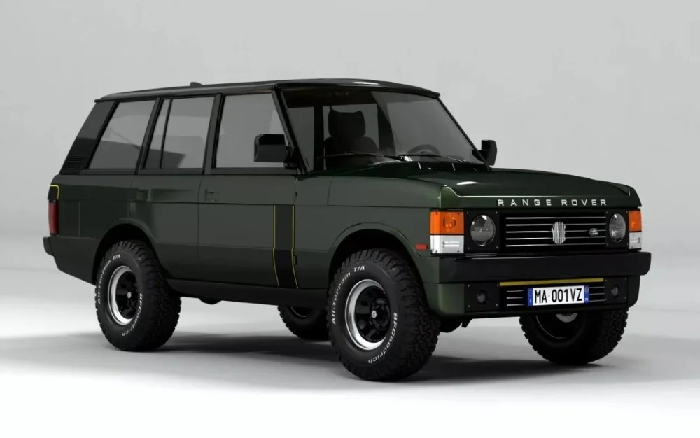 Range Rover classic restomod Ferrari Maranello