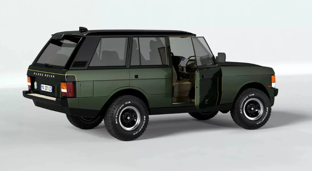 Range Rover classic restomod Ferrari Maranello