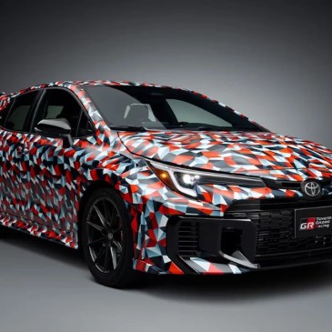Toyota GR Corolla concept frontale