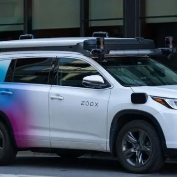 Zoox Vettura autonoma test los angeles