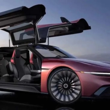 DeLorean Alpha5 elettrica ordine cryptovalute