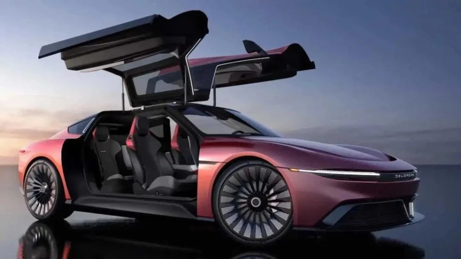 DeLorean Alpha5 elettrica ordine cryptovalute