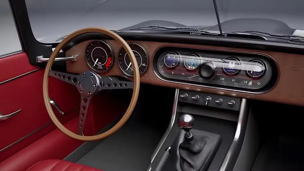 Ian Callum Jaguar E-Type moderna restomod