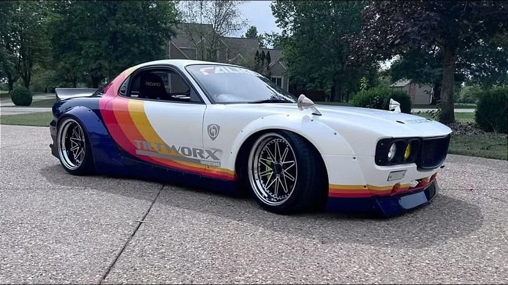 Mazda RX-7 tuning modificata vendita Facebook Marketplace