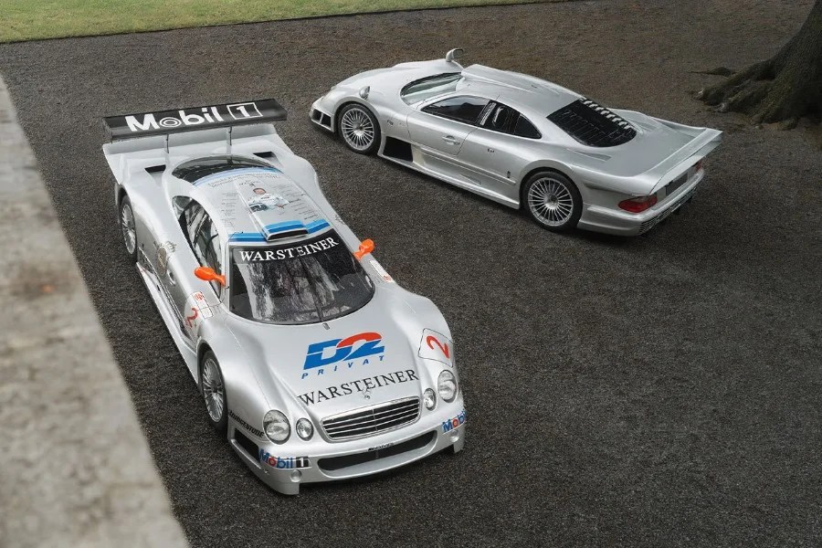 Mercedes CLK GTR Mercedes C11 Fuori Concorso Villa d'Este