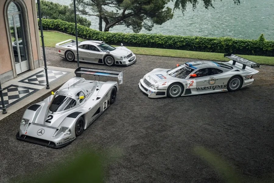 Mercedes CLK GTR Mercedes C11 Fuori Concorso Villa d'Este