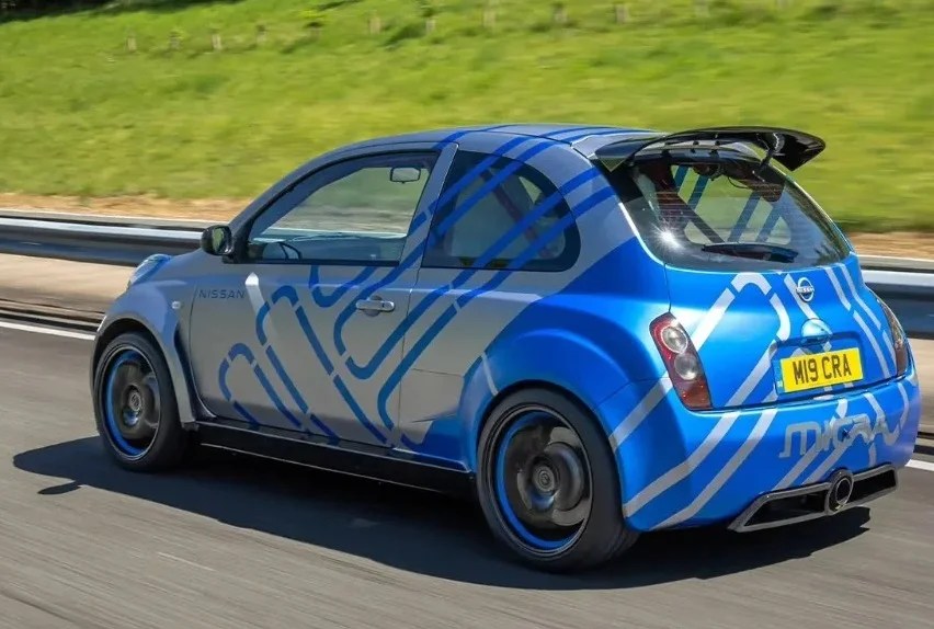 Nissan Micra 350R city car restomod micra elettrica