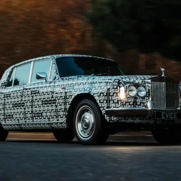 Rolls-Royce Corniche Silver Shadow electromod conversione elettrica