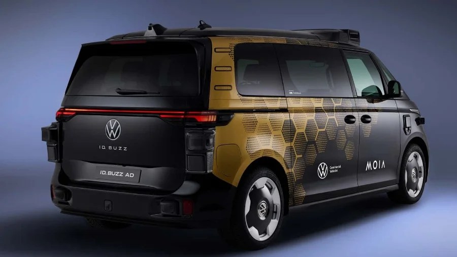 Volkswagen ID Buzz Uber taxi autonomo
