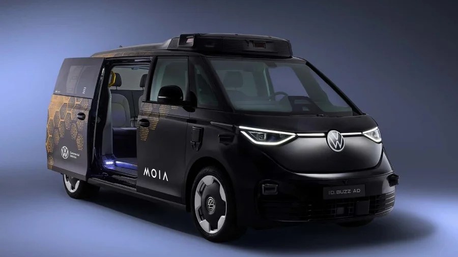 Volkswagen ID Buzz Uber taxi autonomo