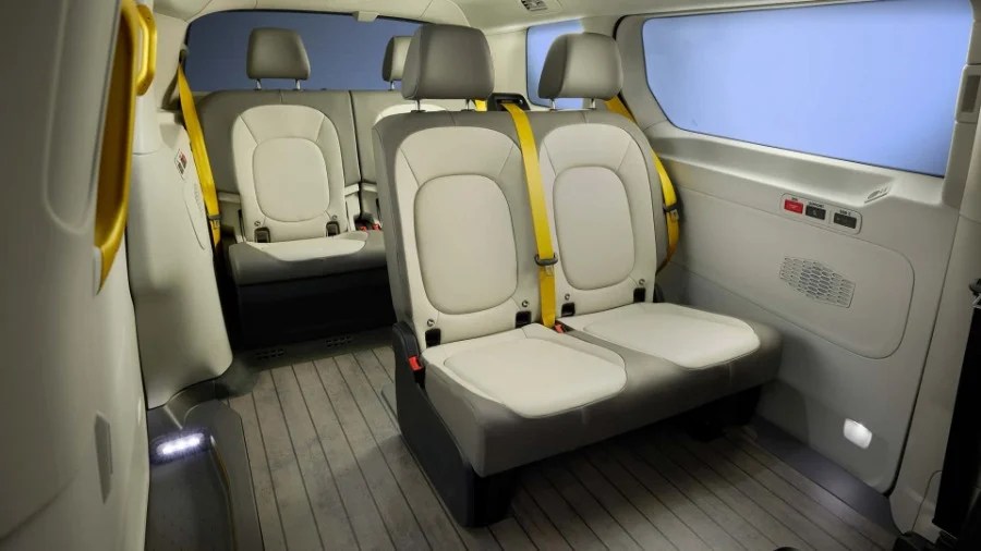 Volkswagen ID Buzz Uber taxi autonomo