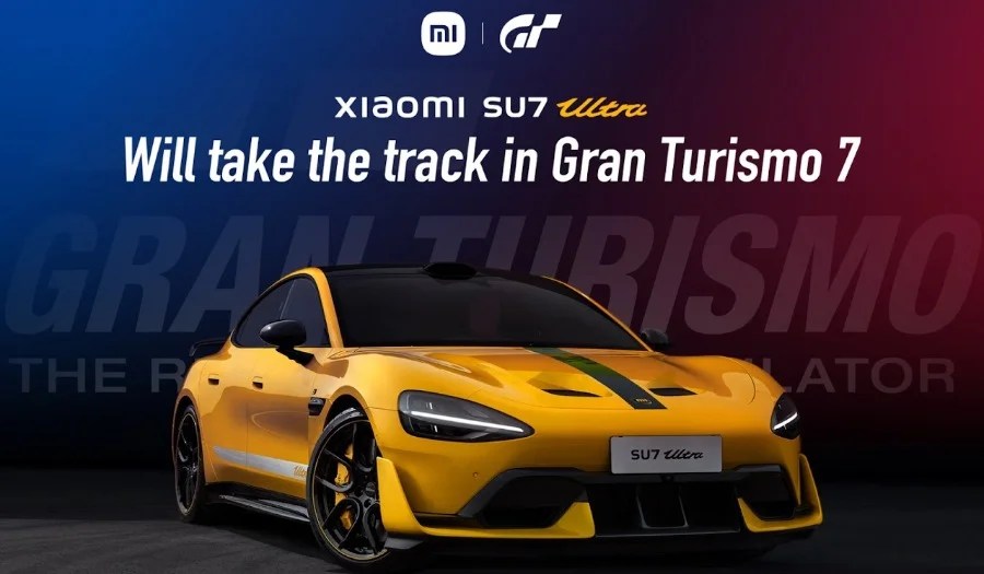 Xiaomi SU7 Ultra Gran Turismo videogioco