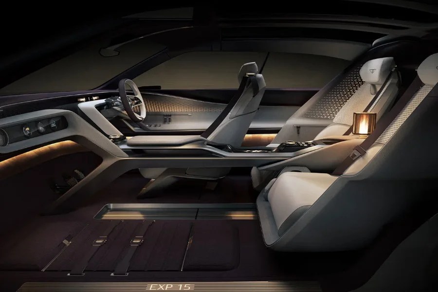 Bentley svela EXP 15 prima concept elettrica produzione 2026