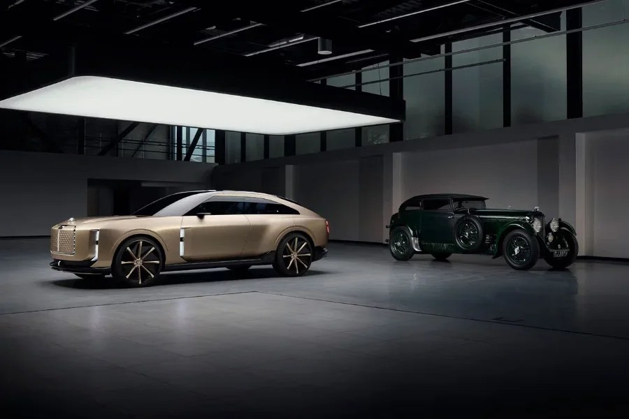 Bentley svela EXP 15 prima concept elettrica produzione 2026