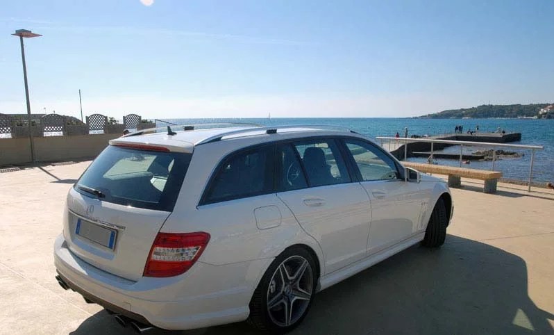 Mercedes AMG C 63 con v8 aspirato
