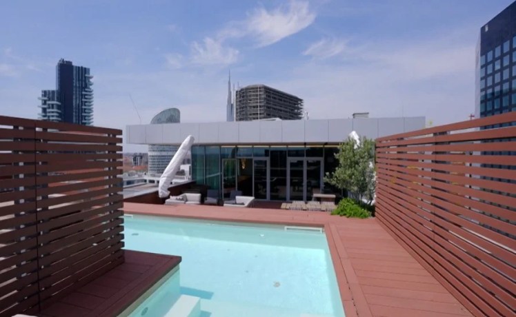 MTV Cribs Italia attico milano di wanda nara