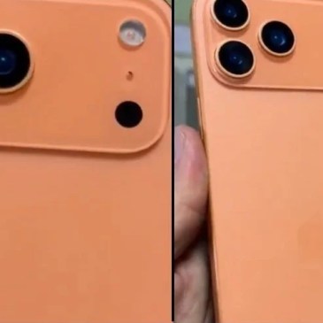 apple iphone 17 pro versione arancio