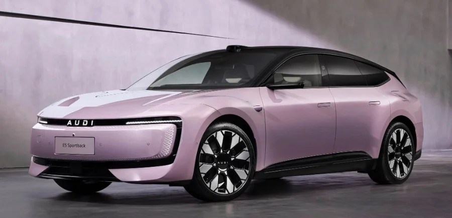 audi e5 sportback debutto in cina