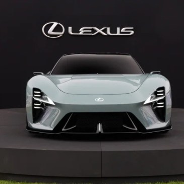 lexus sports concept erede di lexus lfa frontale