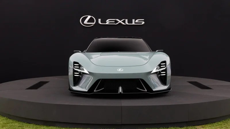 lexus sports concept erede di lexus lfa frontale